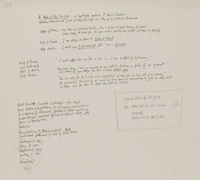 Notes accompanying A Kiss at the Congress, 1818 by William Heath