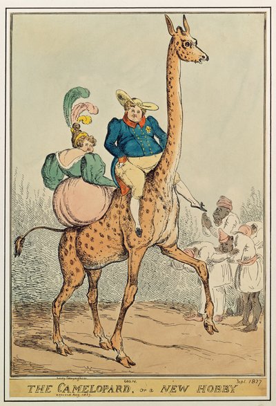The Camelopard, or a New Hobby by William Heath