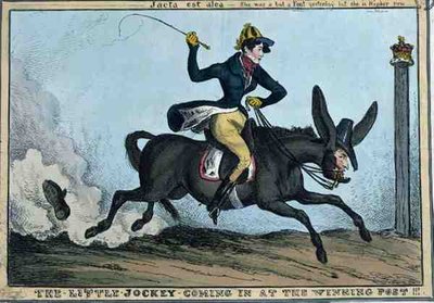 The Little Jockey Coming in at the Winning Post by William Heath