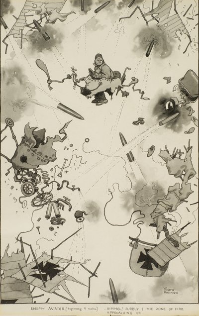 A Nice Conclusion, c.1918 by William Heath Robinson