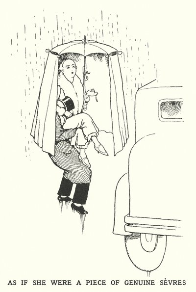 As if she were a piece of genuine Sevres by William Heath Robinson