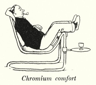 Chromium Comfort by William Heath Robinson