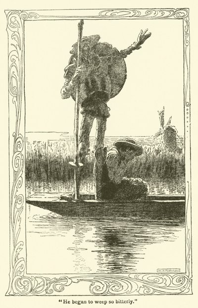 Illustration for Don Quixote by William Heath Robinson