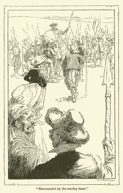 Illustration for Don Quixote by William Heath Robinson