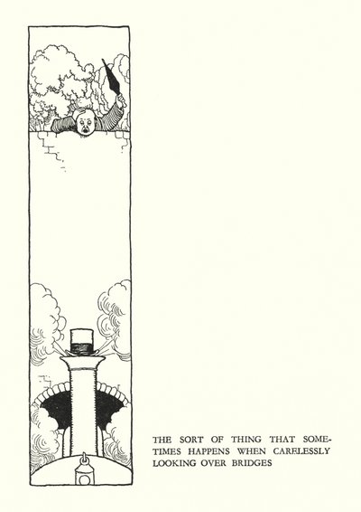 Illustration for Railway Ribaldry by W Heath Robinson by William Heath Robinson