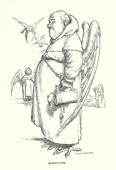 Monkhawks by William Heath Robinson