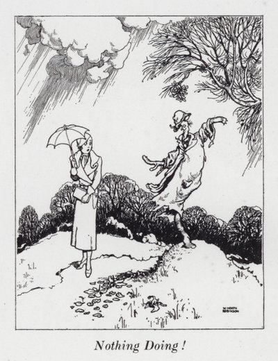 Nothing Doing! by William Heath Robinson