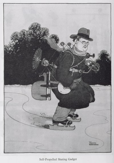 Self-Propelled Skating Gadget, Illustration from 