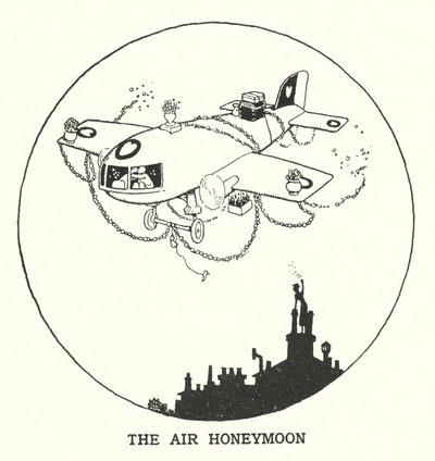 The Air Honeymoon by William Heath Robinson