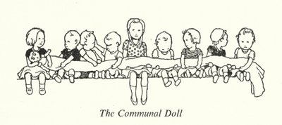 The Communal Doll by William Heath Robinson