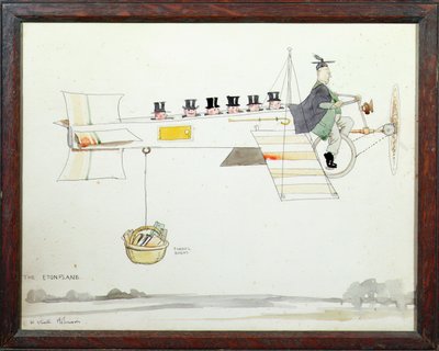 The Eton Plane by William Heath Robinson
