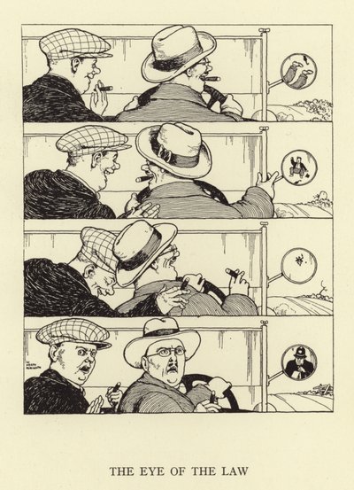 The Eye of the Law by William Heath Robinson