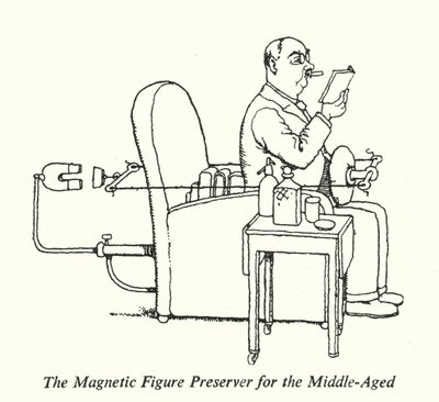 The Magnetic Figure Preserver for the Middle-Aged by William Heath Robinson