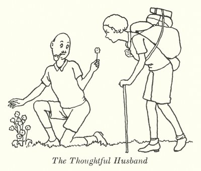 The Thoughtful Husband by William Heath Robinson