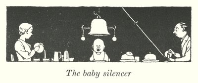 The Baby Silencer by William Heath Robinson