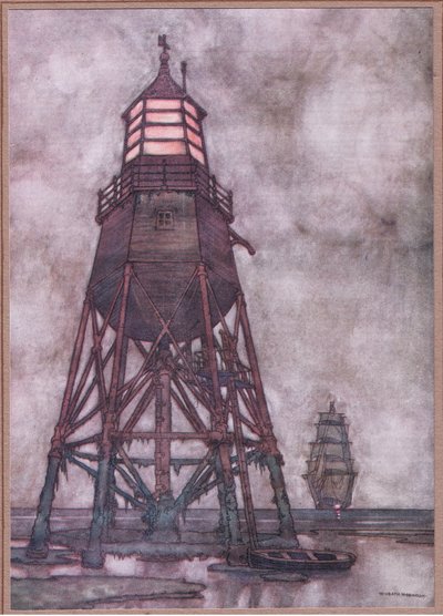 The coast wise lights of England by William Heath Robinson