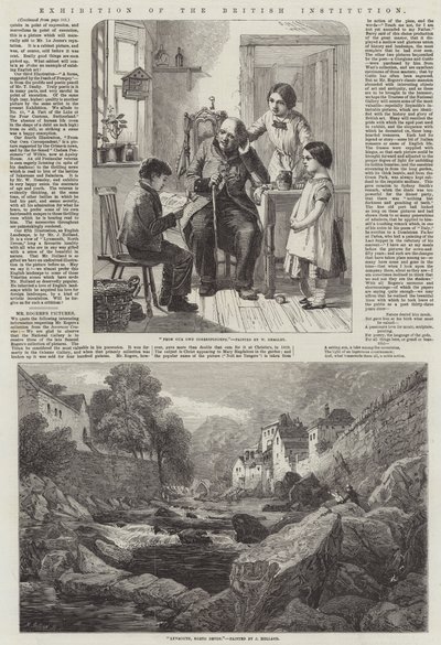 Exhibition of the British Institution by William Hemsley
