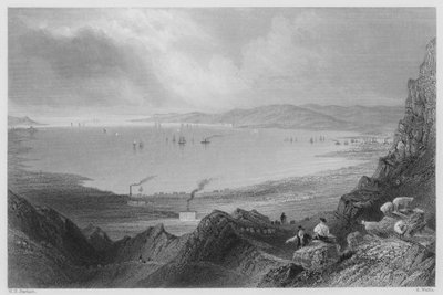Belfast Lough by William Henry (after) Bartlett