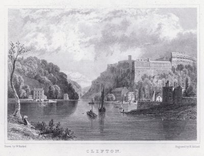 Clifton by William Henry (after) Bartlett