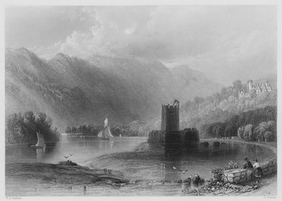 Narrow Water Castle, Newry River by William Henry (after) Bartlett