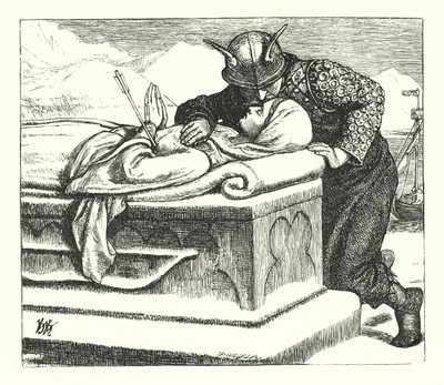 The Ballad of Oriana by William Henry (after) Hunt