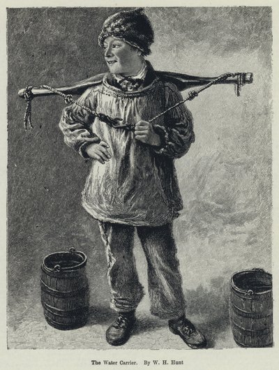 The Water Carrier by William Henry (after) Hunt
