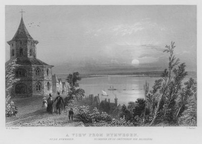 A View from Nymwegen (engraving) by William Henry Bartlett