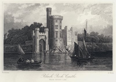 Black Rock Castle, from River Lee by William Henry Bartlett
