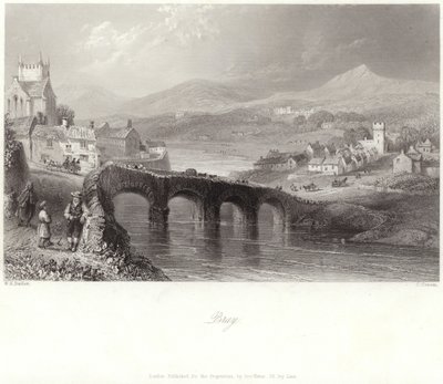 Bray in County Wicklow by William Henry Bartlett