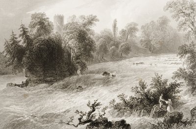 Castleconnell and Doonass Rapids, County Limerick, Ireland, from 
