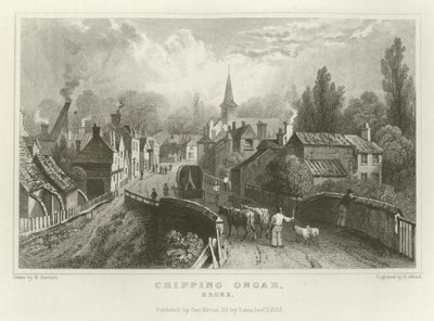 Chipping Ongar, Essex by William Henry Bartlett