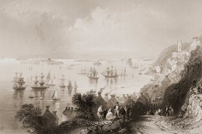 Cobh Harbour, Cork, Ireland, from 