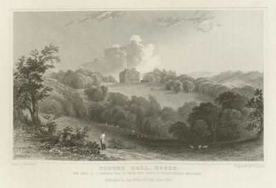Copped Hall, Essex, the Seat of J Conyers, Esquire by William Henry Bartlett