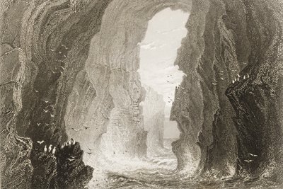 Dunkerry Cave, County Antrim, Northern Ireland, from 