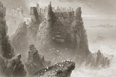 Dunluce Castle, County Antrim, Northern Ireland, from 