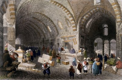 Great Avenue in the Tchartchi, 1850 by William Henry Bartlett