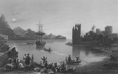 Kalendria, Coast of Cilicia by William Henry Bartlett