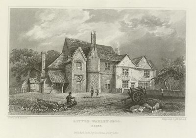 Little Warley Hall, Essex by William Henry Bartlett