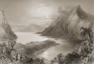 Lough Inagh, Connemara, County Galway, from 