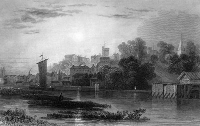 Maldon, Essex, engraved by Henry Adlard, 1831 by William Henry Bartlett