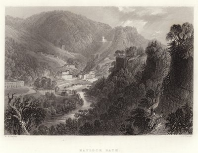 Matlock Bath by William Henry Bartlett