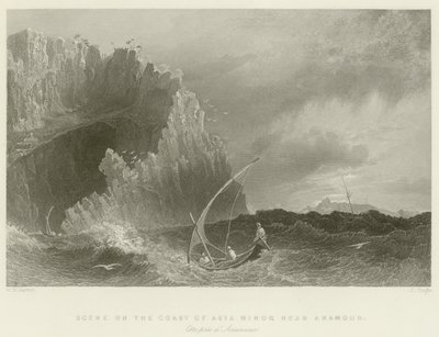 Scene on the Coast of Asia Minor by William Henry Bartlett