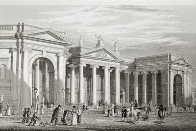The Bank of Ireland, Dublin, built in 1729, from 