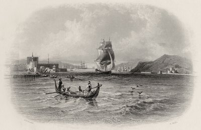 The Dardanelles, Turkey by William Henry Bartlett