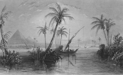 The Land of Egypt, The River Nile by William Henry Bartlett