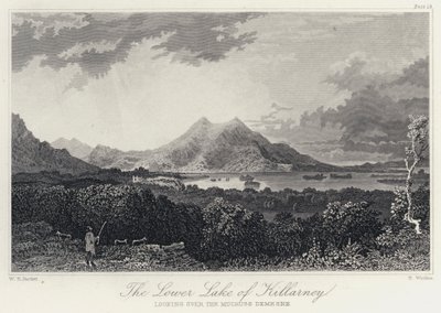 The Lower Lake of Killarney, Looking Over the Mucruss Demesne by William Henry Bartlett