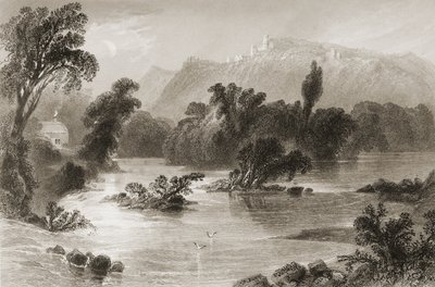 The Meeting of the Water, Vale of Avoca, County Wicklow, from 
