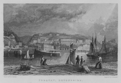 Torquay, Devonshire by William Henry Bartlett