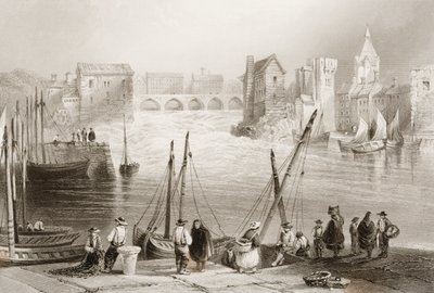 View of Galway from the Claddagh, County Galway, Ireland, from 