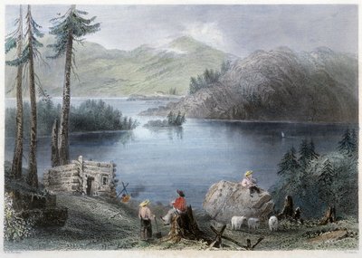 View of Lake and Border - in 